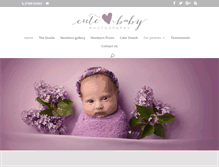 Tablet Screenshot of cutebabyphotography.co.uk